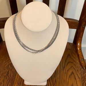 Silpada Three Strand Sterling Silver Necklace